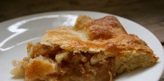 It looks and tastes like an apple pie—but has no apples.