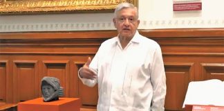 President says he won't be intimidated by cartels.