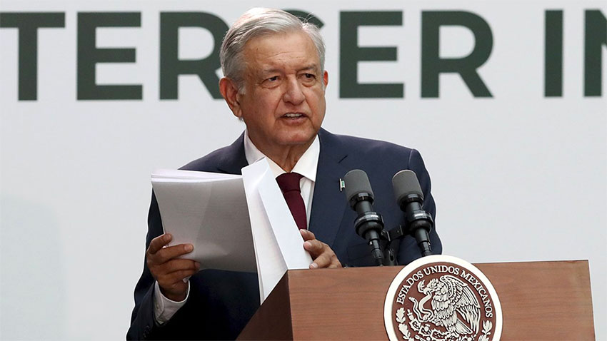 President López Obrador heard another plea for support from business leaders but again, he had 'other information.'