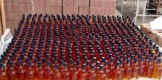 Police seized 7,000 bottles of whiskey in Morelos this week.
