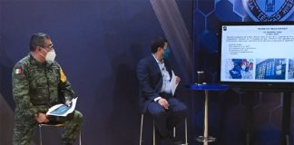 Brigadier-General Hernández and Governor Corral report on security operations.