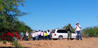 Site of the crematoriums found in Sonora.