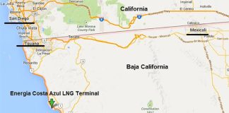 Energía Costa Azul is an LNG terminal in Baja California that has been held up by delays in Mexico.