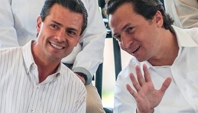 Peña Nieto, left, and Lozoya
