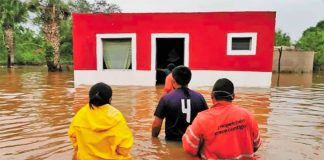 Flooding in Campeche has forced 138 people to flee their homes.