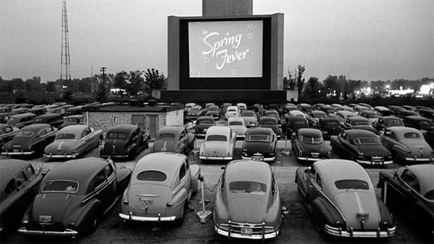 drive-in theater