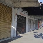 Stores in the Medrano garment zone in Guadalajara remain closed.