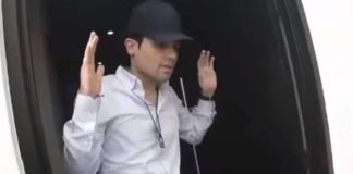 Ovidio Guzmán surrenders to security forces in Culiacán.