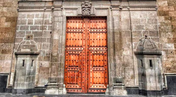 The National Palace in Mexico City: