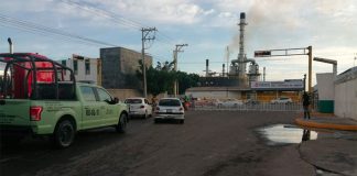 Access has been restricted at the Salamanca refinery.