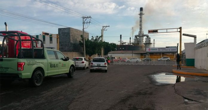 Access has been restricted at the Salamanca refinery.