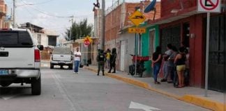 Scene of Saturday's attack on a rehab center.