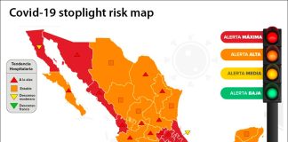 Next week's stoplight risk map shows half the country has a reduced coronavirus risk level.