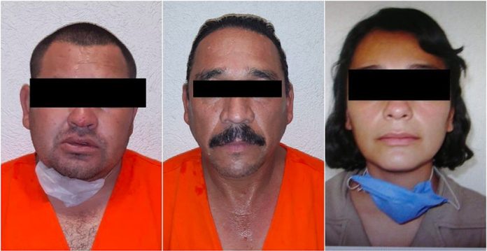 The three suspects arrested in the death of Giovanni López.