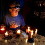 Upon hearing the sound of distant thunder, residents of rural Mexico bring out their candle collections.