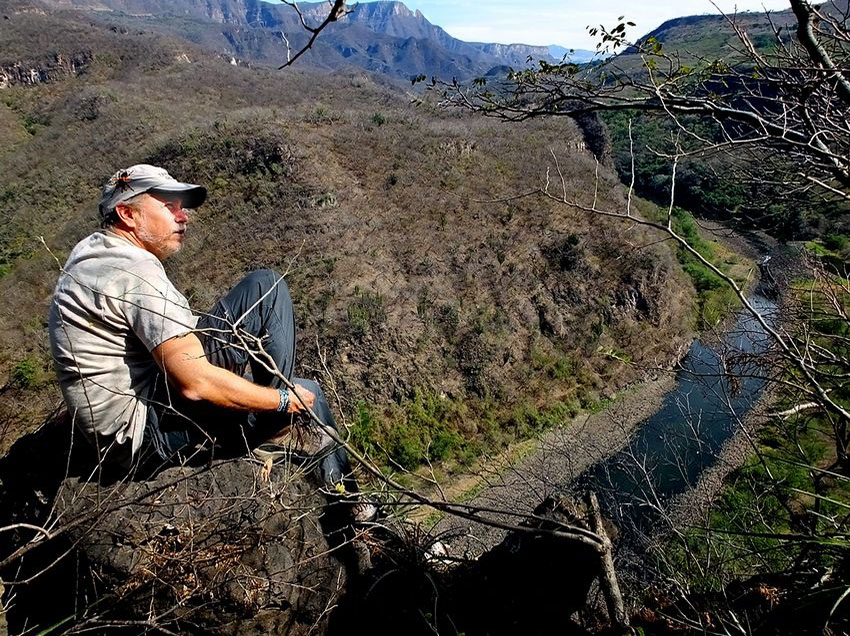 View of the Santiago River from the Tequilizinta lookout point.