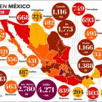 Active coronavirus cases as of Friday.