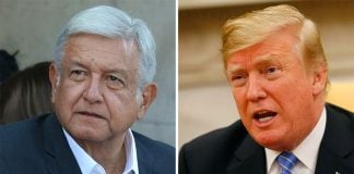 AMLO and Trump: celebrating renewal of the NAFTA bet.
