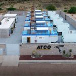 A distributed power generation system installed by the Canadian firm Atco in San Luis Potosí.