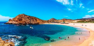 The only beaches open in Baja California Sur are in Los Cabos.