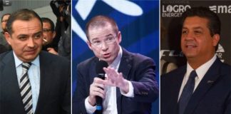 National Action Party politicians Cordero, Anaya and Cabeza de Vaca deny receiving bribes from the Peña Nieto government.