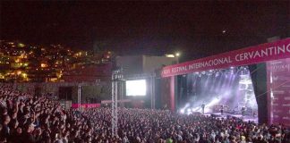 Attendance at the Cervantino was 414,000 last year.