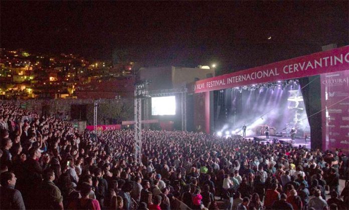 Attendance at the Cervantino was 414,000 last year.