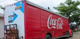 coca-cola truck