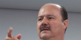 Portrait of Chihuahua ex-governor cesar duarte