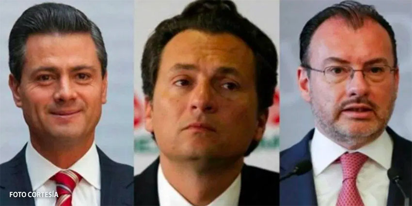 Peña Nieto, left, and Videgaray, right, accepted cash from Odebrecht according to Lozoya.