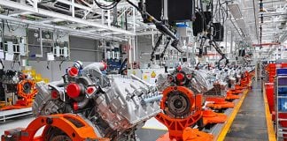 The Ford engine plant in Chihuahua.