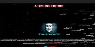 The Condusef website after it was hacked by Anonymous.The Condusef website after it was hacked by Anonymous.The Condusef website after it was hacked by Anonymous.