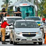 Highway health checks are conducted in Veracruz.