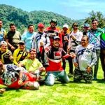 The group of men who traveled via all-terrain vehicles from Guanajuato to Puerto Vallarta.