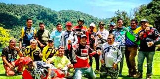 The group of men who traveled via all-terrain vehicles from Guanajuato to Puerto Vallarta.