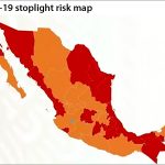 Next week's stoplight risk map.