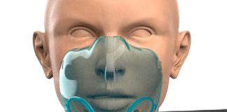 The new mask under development in Guadalajara.