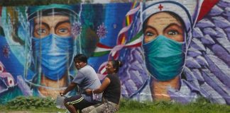 Mexico City continues to urge citizens to wear face masks as virus restrictions continue.