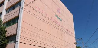 A Pemex hospital in Villahermosa, Tabasco.