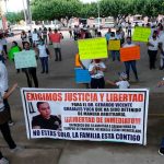 Demonstrators held a second protest Wednesday.