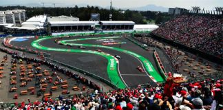 Site of Mexico City's new drive-in theater.