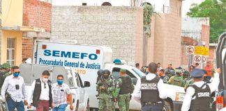 The rehab center where the massacre took place Wednesday.