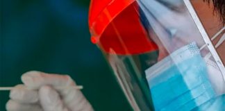 Institute's face shield will do more than simply provide protection.