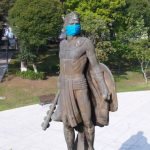 Face masks are a common sight in Toluca.