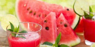 Watermelon is one of many fruits that will make a refreshing agua fresca.