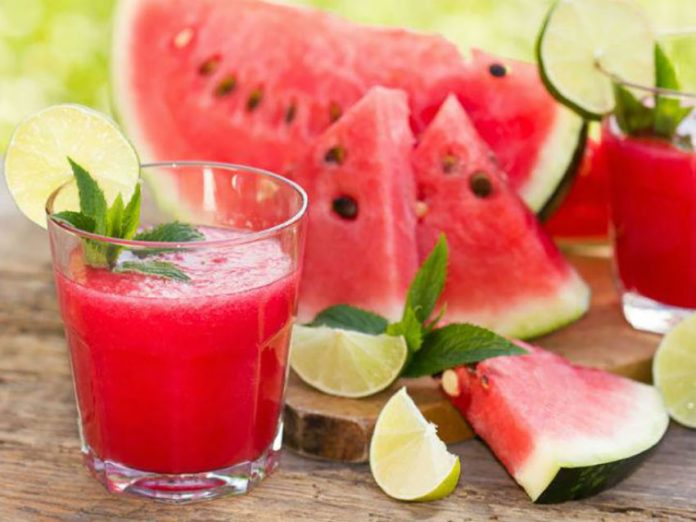 Watermelon is one of many fruits that will make a refreshing agua fresca.