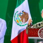 The president and Navy Minister Ojeda in Acapulco today.