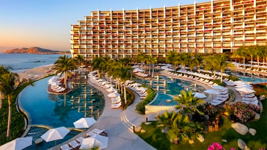 The Grand Velas Los Cabos hotel was named Mexico's best luxury hotel.