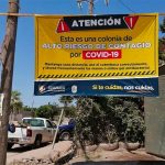 New Covid-19 banners in Baja California Sur.