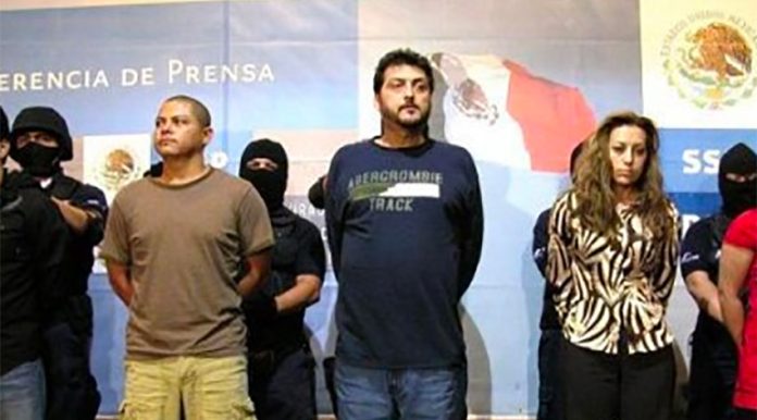 El Barbas at his arrest in 2007.
